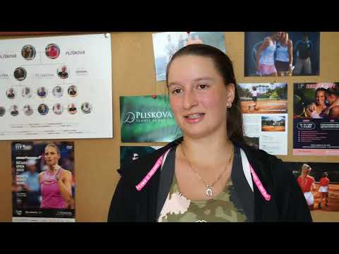 Amélie Šmejkalová po prohře v 1. kole Smartwings Open 2023 by Moneta Money Bank