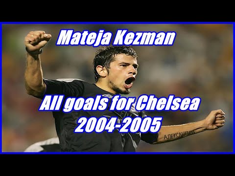 Mateja Kezman - All 7 goals for CHELSEA (2004-2005)