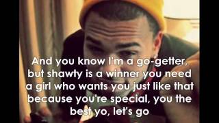 Chris Brown - The Best Yo W/Lyrics