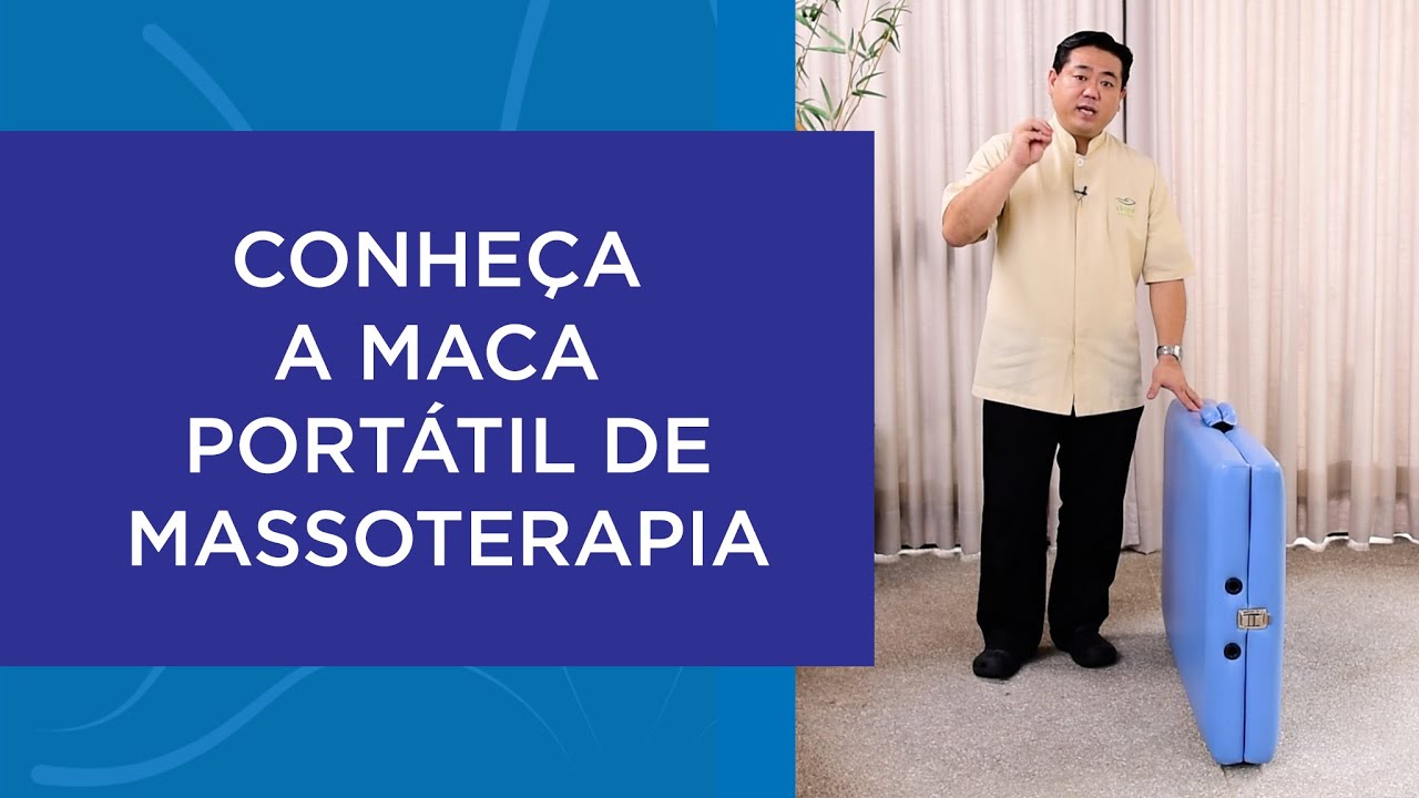 Watch Now Conheça a maca portátil com regulagem de altura de massagem Conheça a maca portátil com regulagem de altura de massagem