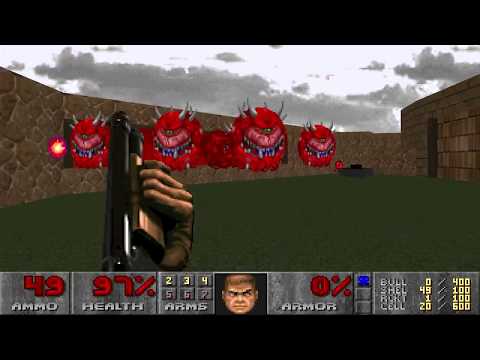 Final Doom: The Plutonia Experiment MAP 10: Onslaught (100%)