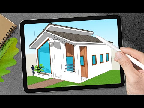Modeling a Simple House 🏡 | SketchUp for iPad