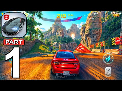 Asphalt 8 - Gameplay Walkthrough Part 1 Tutorial Car Racing Game (iOS, Android)