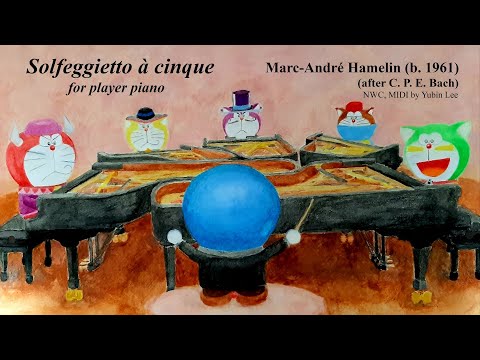 [NWC] C. P. E. Bach/M.-A. Hamelin - Solfeggietto a cinque