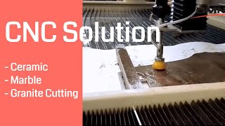 Ceramic Cutting  With Waterjet Cutting Machine