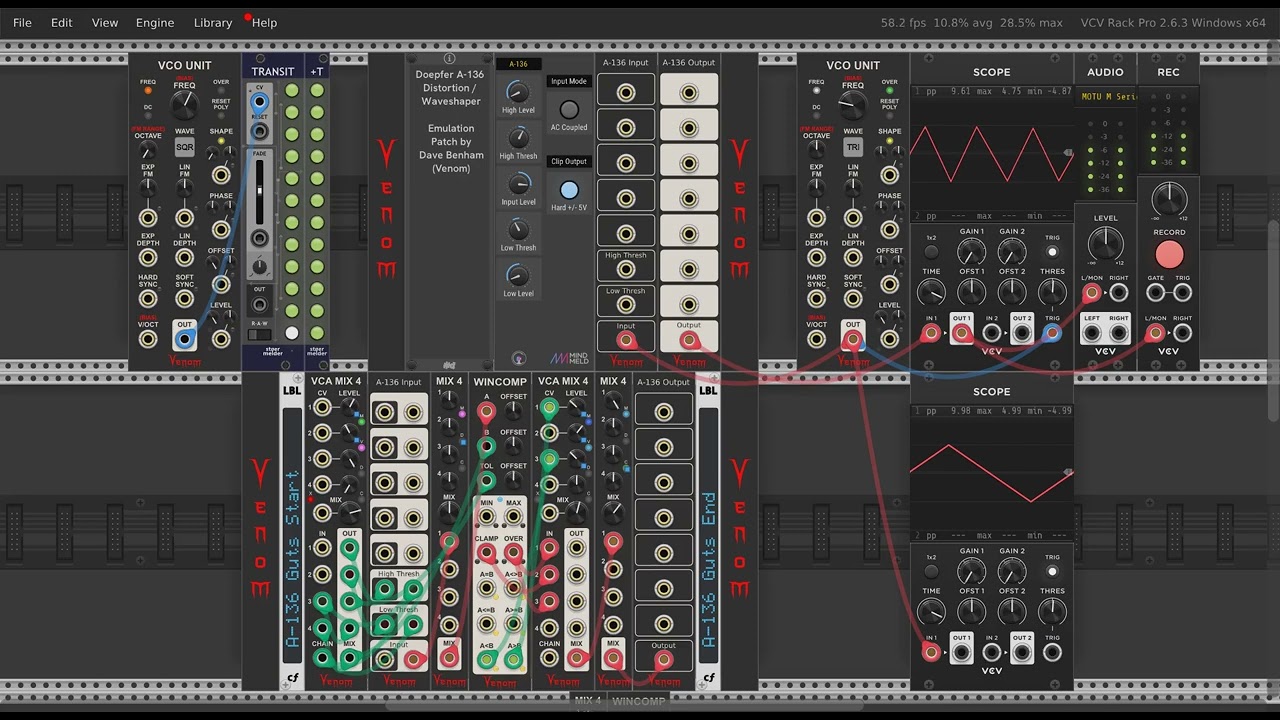 Doepfer A-136 Distortion / Waveshaper Emulation - Plugins