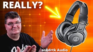 Audio-Technica ATH-M30X - Casque Studio Circum-aural - Moniteur Pro - Neuf