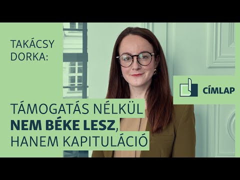 Takácsy Dorka: Hazugság, hogy a békét hozná Ukrajna támogatásának megszüntetése