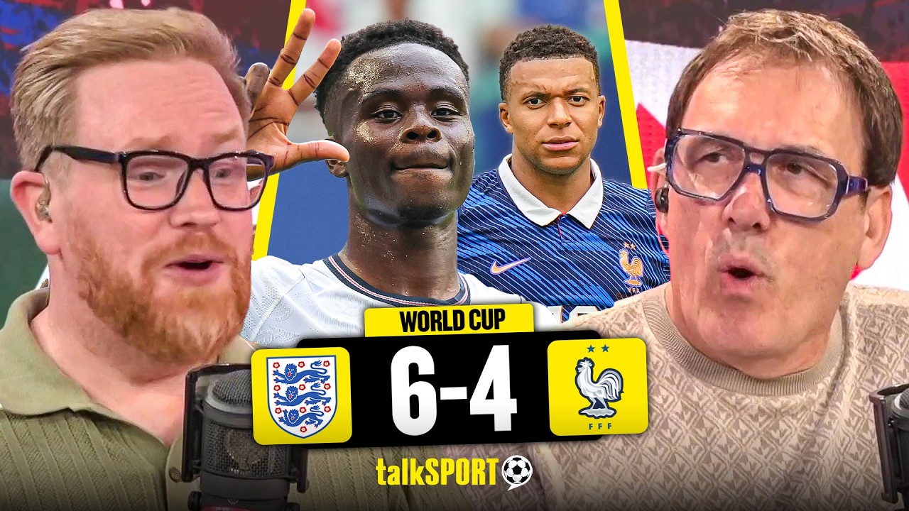 "MADNESS" talkSPORT REACT to England SECURING BRONZE in the World Cup with 10-GOAL THRILLER v France