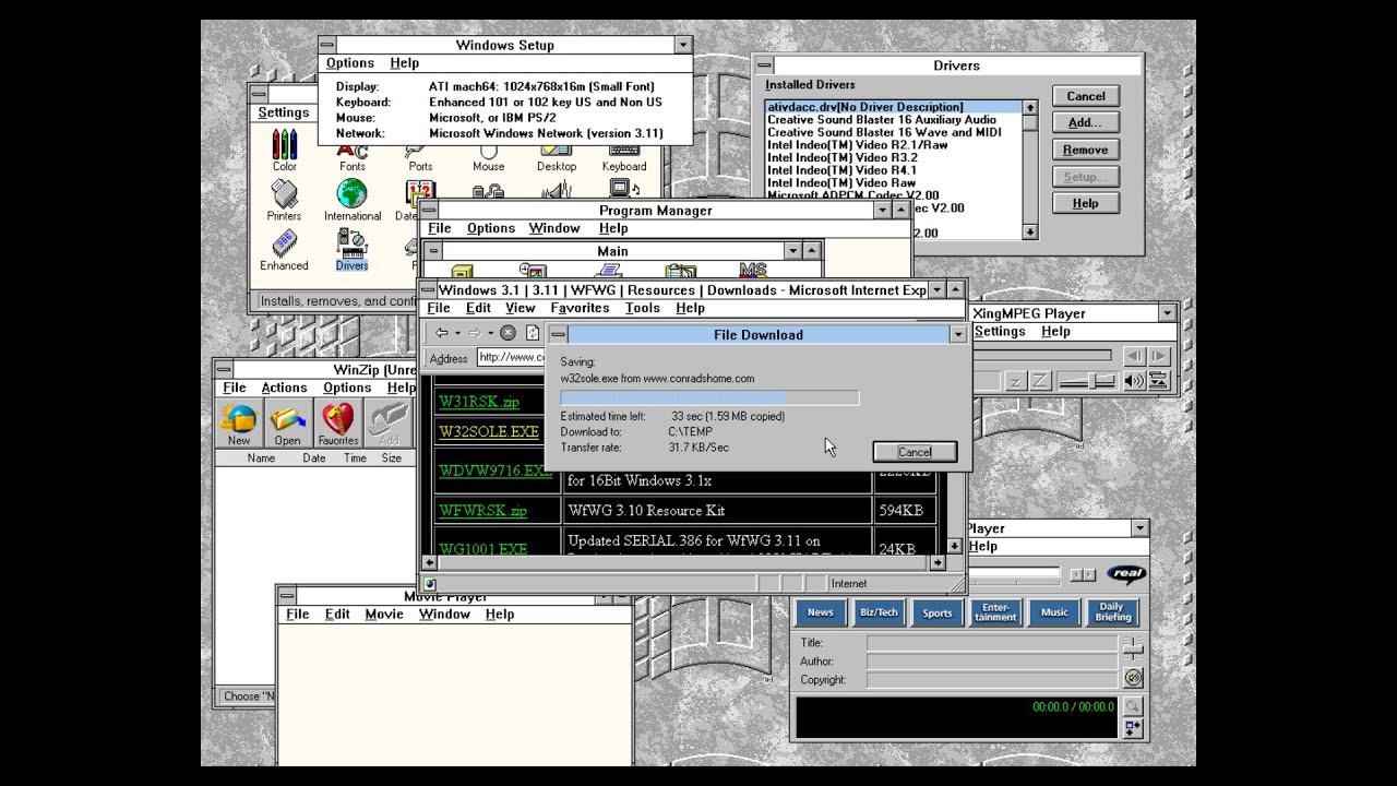 Rodando Jogos de DOS e Windows 3.11 nos PCs atuais com PCem (5/6)