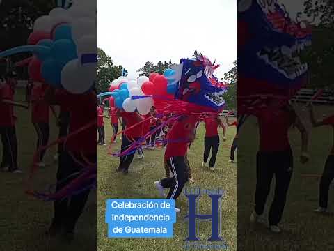 Alcalde de Guanagazapa,  Escuintla participa en celebración de independencia de Guatemala