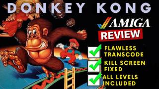 Donkey Kong 500 Review: Arcade Perfect on an A500!