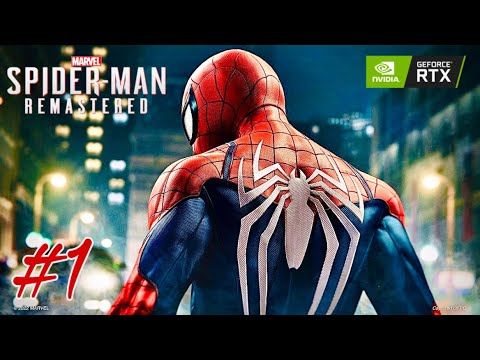 Marvel’s Spider-Man Remastered No Way Home Suit Ray tracing Gameplay Walkthrough Part - 1 Full Game