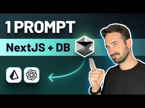 How to Build a Next.js App + Prisma with Ai in ONE PROMPT