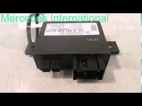 2008 Mercedes S550 2215402362 TIRE-PRESSURE-MODULE - mbiparts.com Used OEM Mercedes Parts - D... OEM