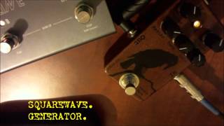 KO Amps Squarewave Generator on bass