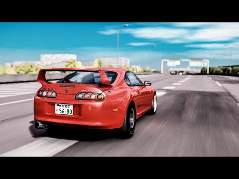 1147HP Toyota Supra MK4 Full Send! Top Speed - Assetto Corsa | Logitech G29 Steering Wheel Game Play