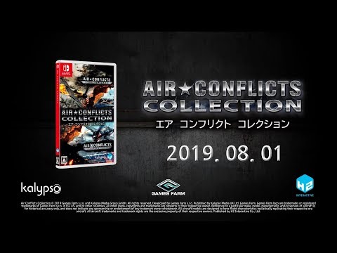 Switch向け空戦アクション「エア コンフリクト コレクション」が8月1日