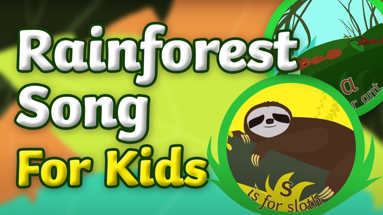 Rainforest Song for Kids - Learn Rainforest Animal Names and Sounds | Twinkl Kids tv