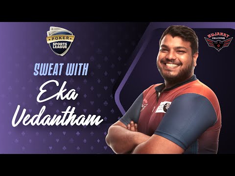 Sweat with  Eka Vedantham | Poker Hands EXPLAINED | Poker LIVE Stream | Poker Hands ANALYSIS