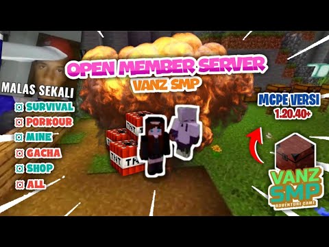 Join Now for EPIC Adventures in Vanz SMP - Minecraft PE 1.20.40+