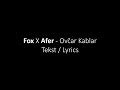 FOX X AFER - OVČAR KABLAR [TEKST / LYRICS]