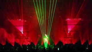 Jean-Michel Jarre - The Time Machine Live Seattle 2018  (Laser Harp)