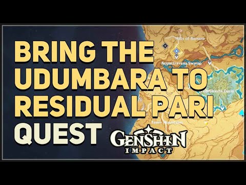 Bring the Udumbara to the residual Pari Genshin Impact