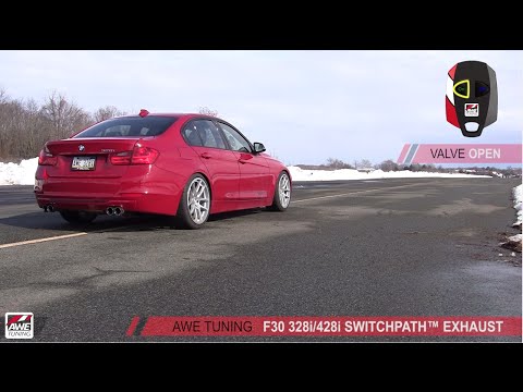 AWE Tuning BMW F3X 328i/428i SwitchPath™ Exhaust