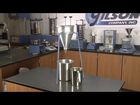 Grout Testing: Gilson Grout Flow Cone Sets (HM-372)