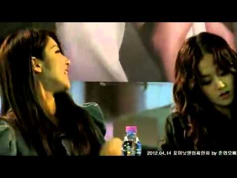 [120414] 4Minute Autograph Signing