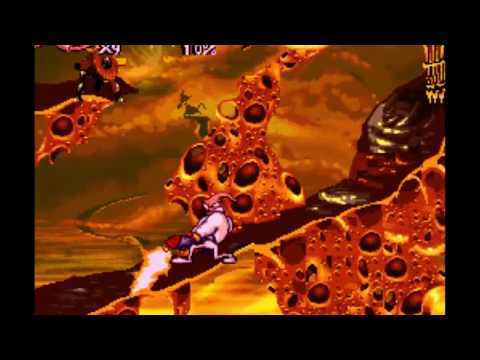 Earthworm Jim (SNES) Part 2