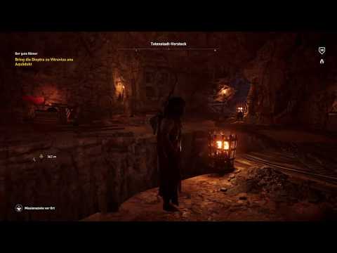 Assassins Creed Origins Totenstadt Versteck Schatz