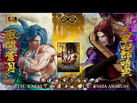 Today...Sogetsu Kazama Vs Amakusa In New Dawn [Samurai Shodown]
