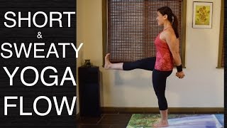 Intermediate Vinyasa Flow Yoga for Strength Flexibility Balance Focus 