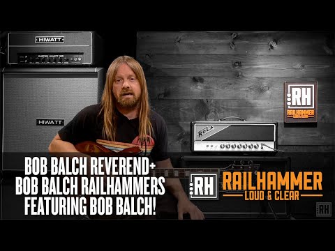 Bob Balch Demo's The Bob Balch Signature Railhammer Pickups!