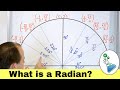 05 - What is a Radian Angle?  Convert Degrees to Radians & Radians to Degrees - Part 1