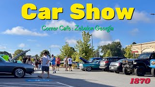 Corner Cafe car show, Zebulon Ga (July 2025)