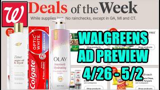 WALGREENS AD PREVIEW (4/26 - 5/2)