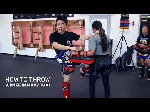How To Throw A Knee In Muay Thai with Kevin Lee