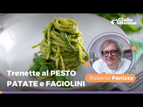 TRENETTE AL PESTO, PATATE E FAGIOLINI, l’intramontabile piatto ligure preparato dallo CHEF Panizza!