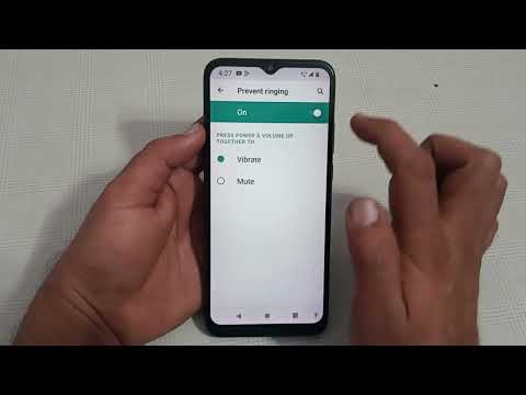 Motorola g52 mein shortcut to prevent ringing enable kaise karen, Motorola g52 prevent ringing setti