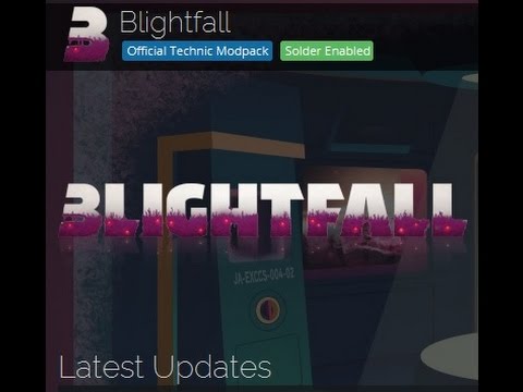 MC/Technic/Blightfall - Tutorial/Let's Play - Episode 1 - Introduction to Blightfall!!