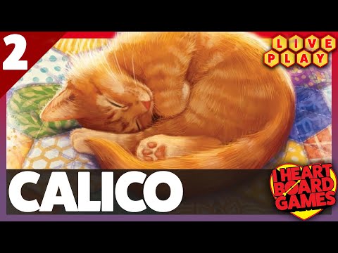 Calico, 2p playthrough | #2 (Standard Game Setup)