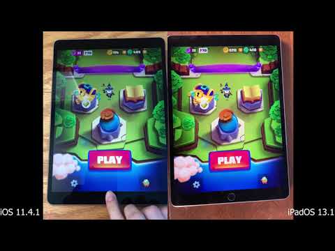 iOS 11.4.1 vs iPadOS 13.1 Speed Test iPad Pro 10.5
