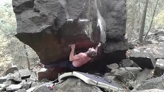 Video thumbnail of Medvědice, 7C. Modřín