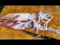 How To Clean, Prepare & Cook Squid In Real Time. #SRP
