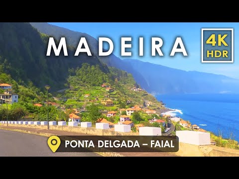[4K HDR] Driving in Madeira, Portugal 🇵🇹 - 'Hawaii of Europe' | Scenic North Coast Road Trip