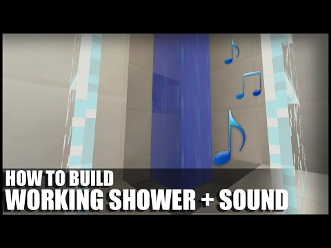 EPIC Minecraft Shower Sound Build!!