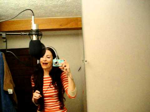 Jill Kinsey in the vocal bathroom :  )